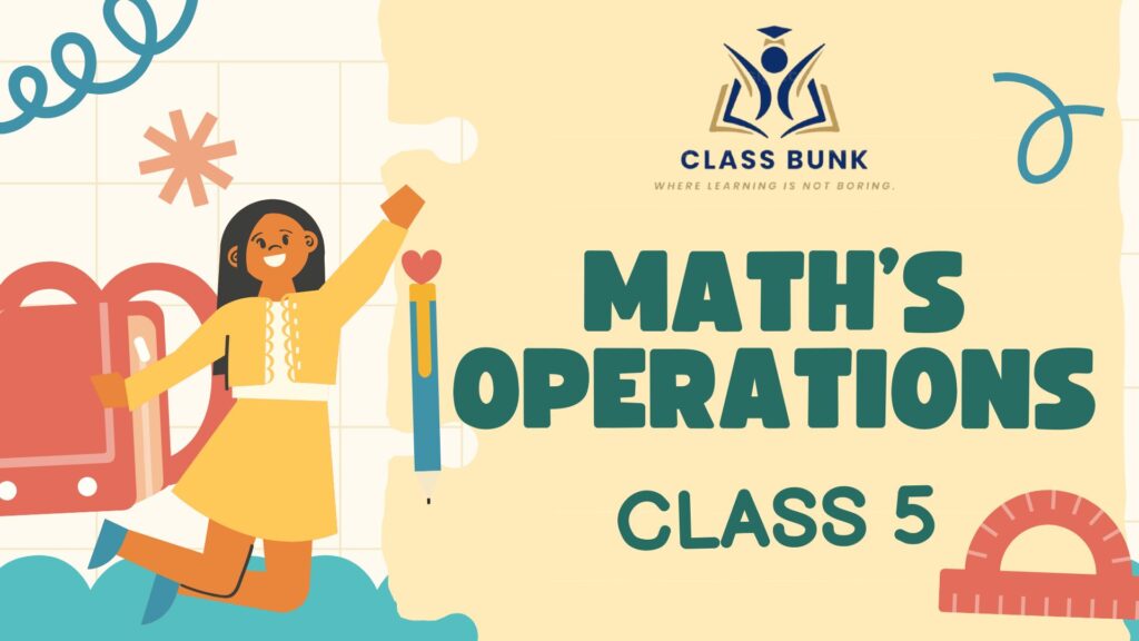 class 5 maths operations questions