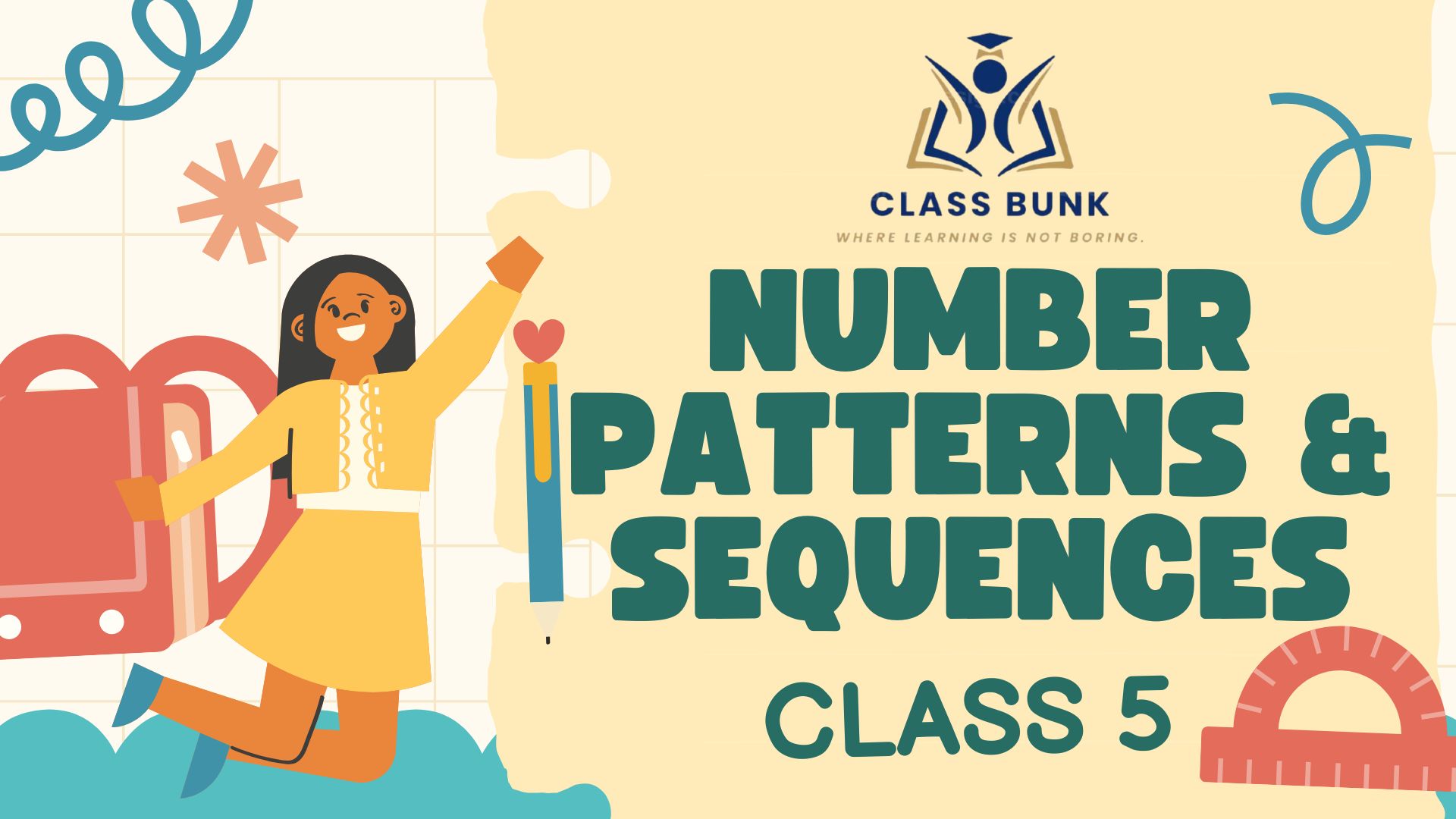 number patterns for class 5