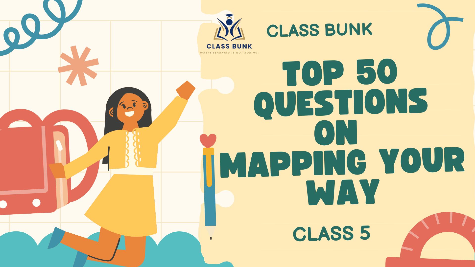questions on mapping your way class 5 with answers
